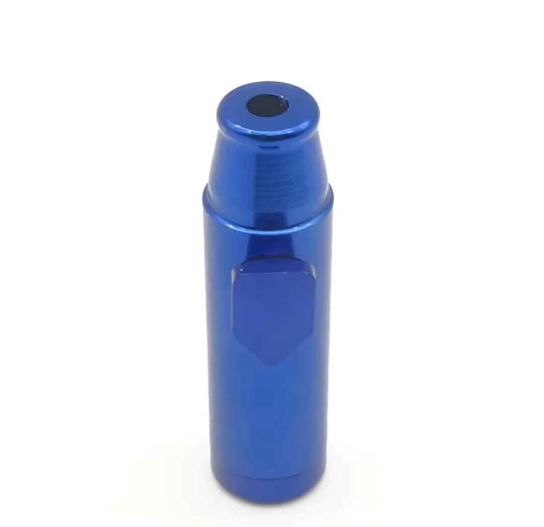 Schnupfdosierer alu 3teilig blau snusfarm.ch schnupfzubehör, schnupfmerchandise