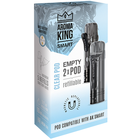 Aroma King SMART 2 empty Refillable Pods