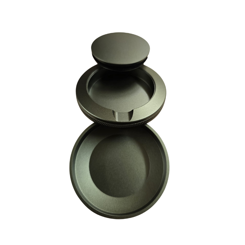 SNUS DOSE ALUMINIUM 3 TEILIG OLIVE