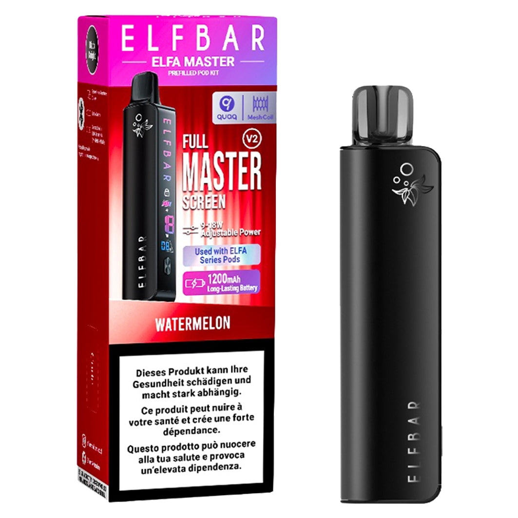 ELFBAR ELFA Kit Master Kit Black 2.0ml