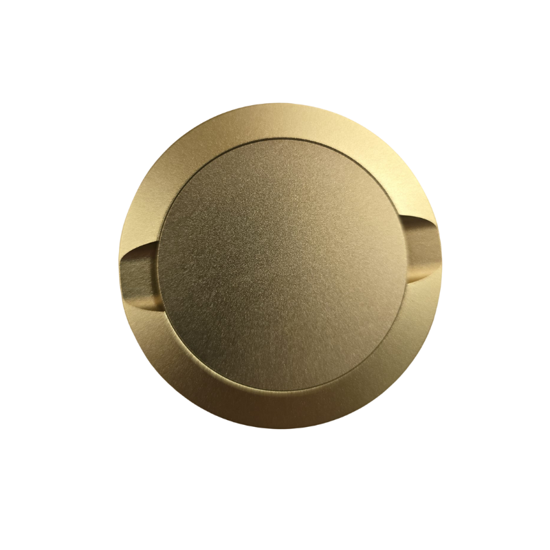 SNUS DOSE ALUMINIUM 3 TEILIG Gold