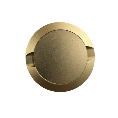 SNUS DOSE ALUMINIUM 3 TEILIG Gold