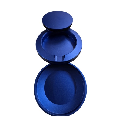SNUS DOSE ALUMINIUM 3 TEILIG Blau