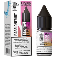 Aroma King Liquid 10ml Passionfruit 20mg