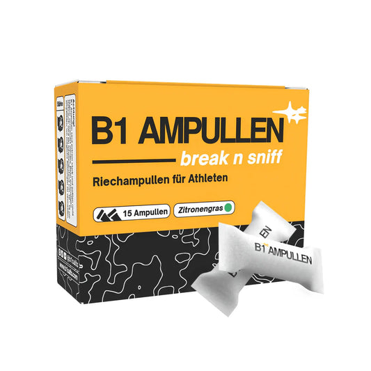 B1 AMPULLEN 15 Stk. - Riechampullen für Athleten